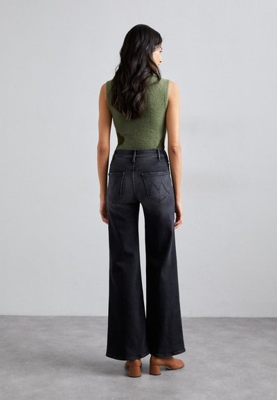 Mother THE HUSTLER ROLLER SNEAK - Wide leg - not today satan