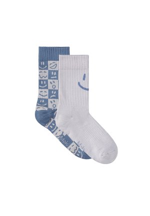NORMAN 2 PACK - Knästrumpor - blue dust