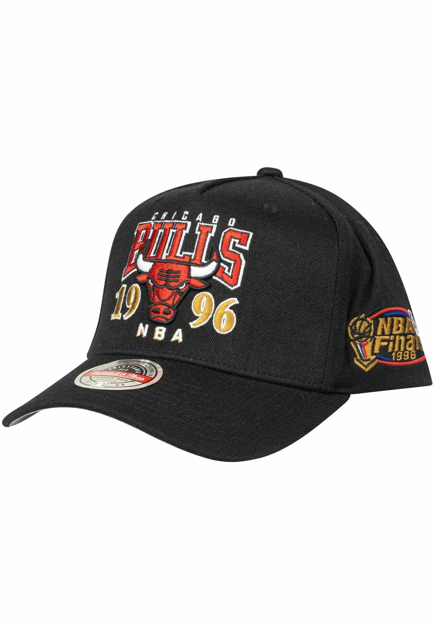 キャップ Ncaa Nba Mlb 90s cap Mitchell & Ness 1998 NBA Finals Snapback White Cream/Black