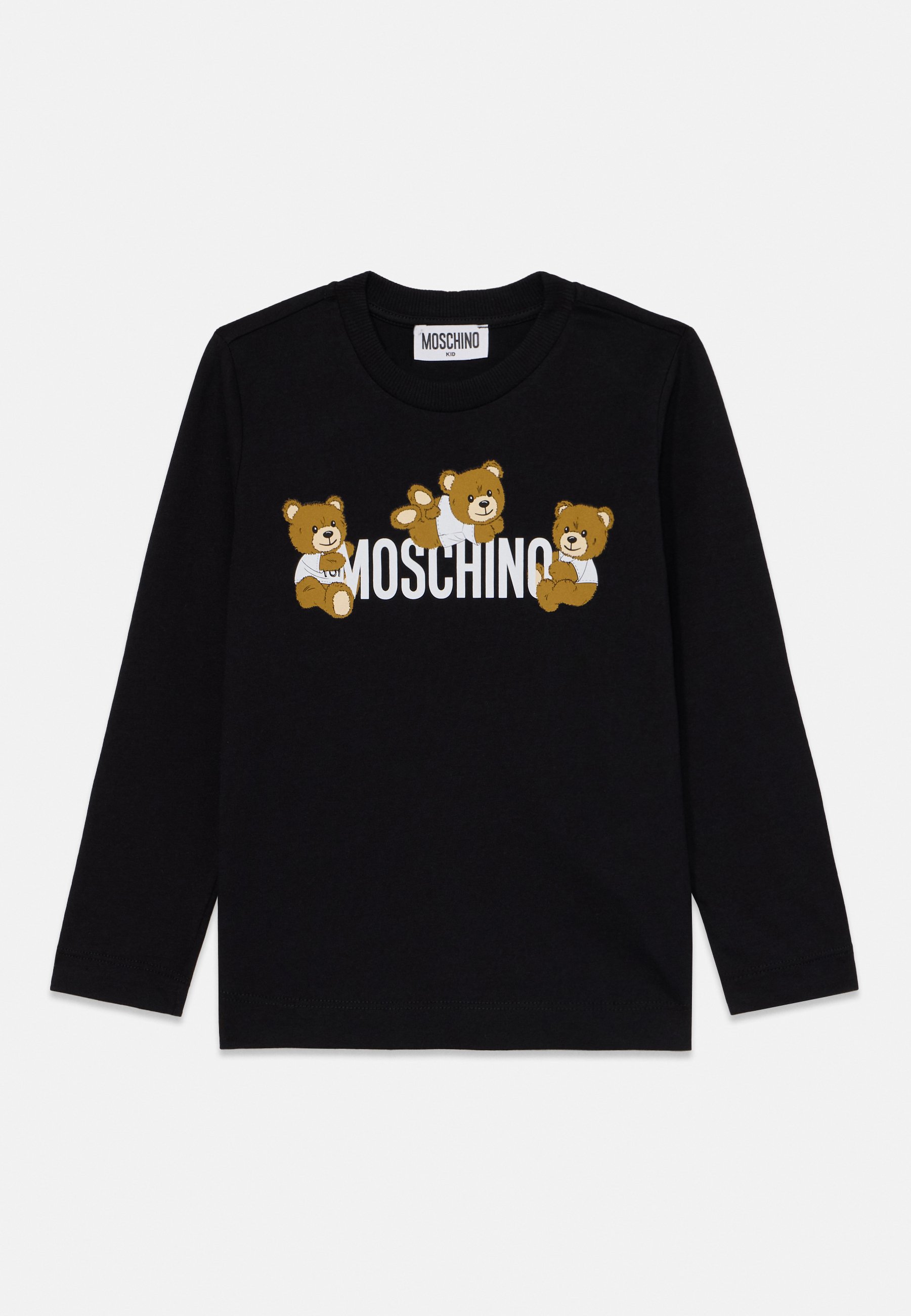 MOSCHINO UNISEX Maglietta a manica lunga black/nero