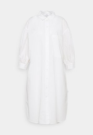 WOVEN DRESSES BOHO STYLE LONGSHIRT - Skjortekjole - scandinavian white