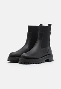 Zign Botines con plataforma - black