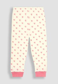 JoJo Maman Bébé HEART JERSEY PYJAMAS.  - REGULAR FIT - Pizsama szett - cream