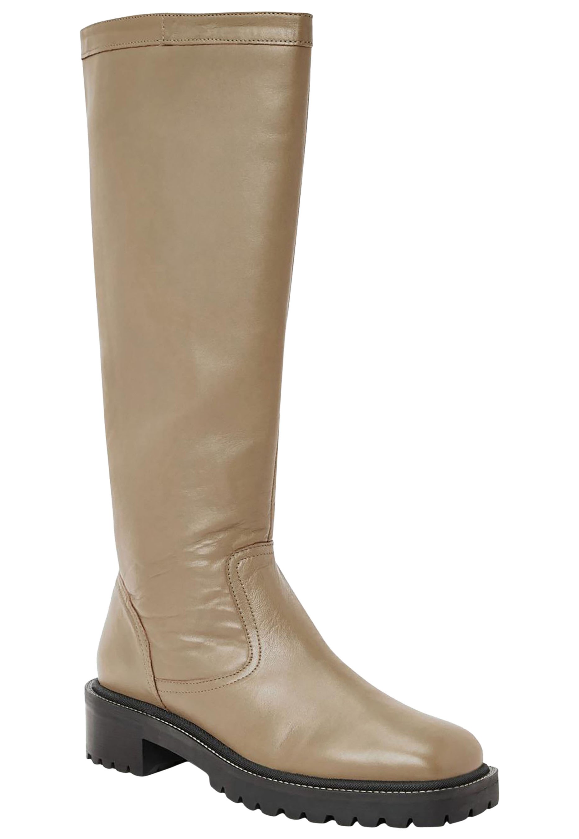 Next FOREVER COMFORT - Botas con plataforma - beige/verde - Zalando.es