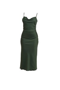 WAL G. CARA COWL NECK - Koktélruha / Partiruha - khaki green