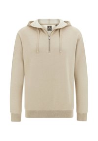 HALF ZIP - Pulover - sand