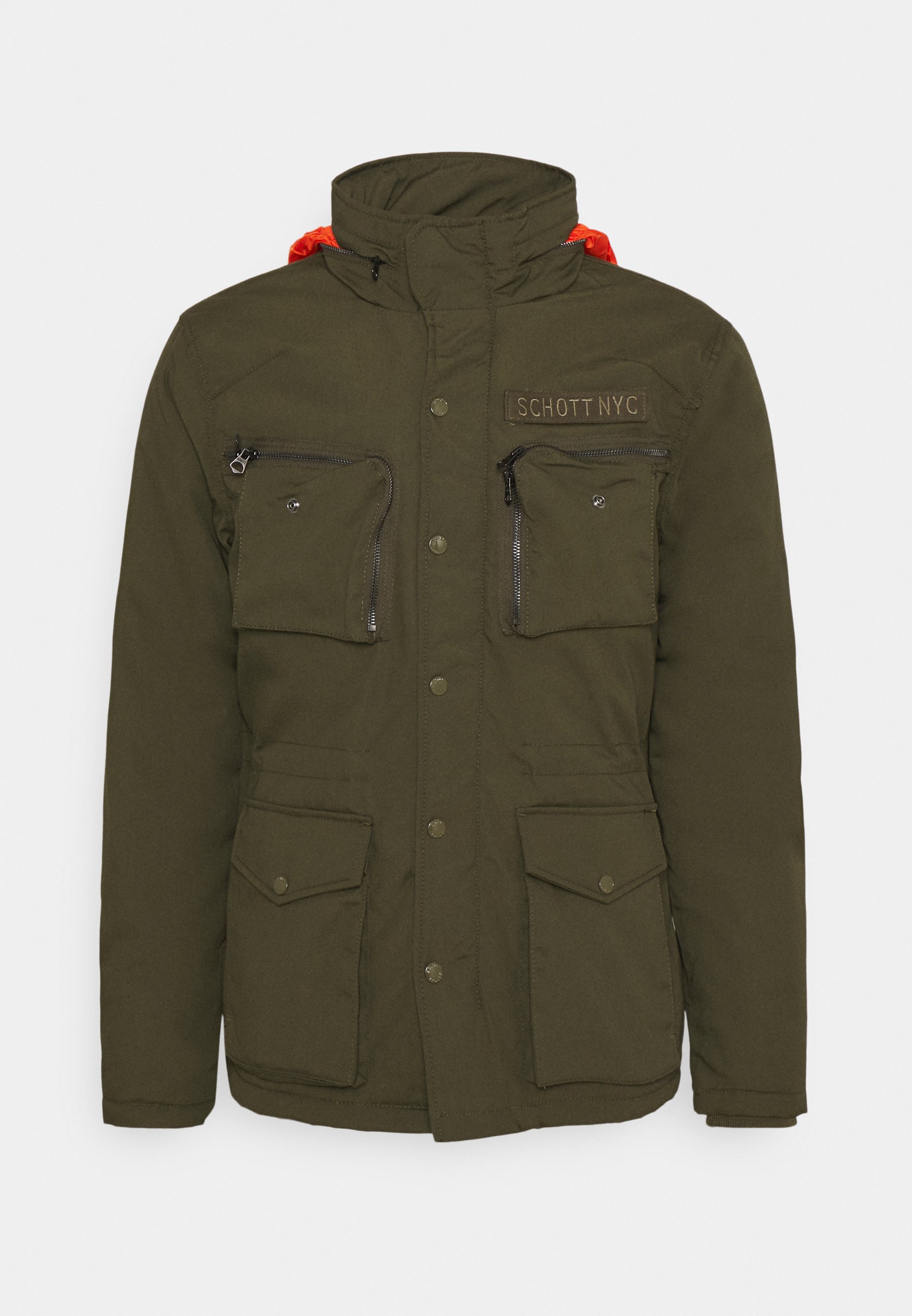Schott Vinterjacka khaki Zalando.se Schott Vinterjacka khaki Zalando.se