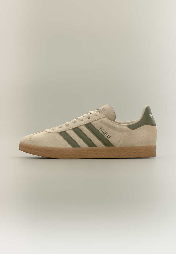 GAZELLE UNISEX - Sneakers low - khaki three/olive strata