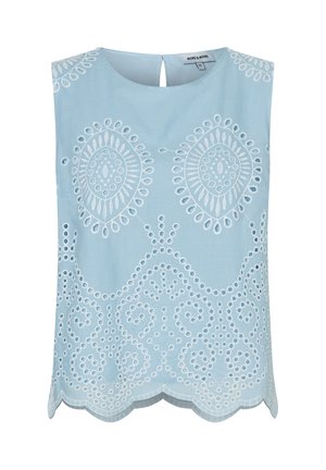 More & More Top - colour contrast lace