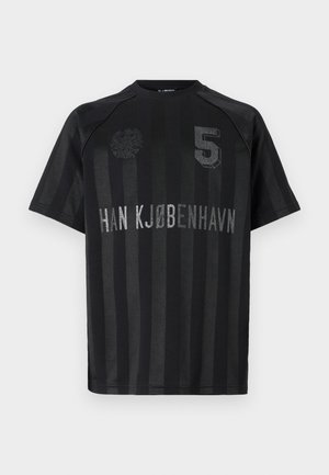 LOGO FOOTBALL TEE - Tričko s potlačou - black