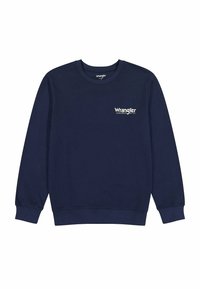 Wrangler CREWNECK SWEATSHIRT - Felpa - navy