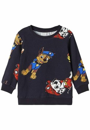 NMMODDER PAW BRU VDE - Sweatshirt - dark sapphire