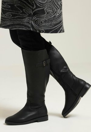 WIDE FIT KNEE HIGH  - Stiefel - black