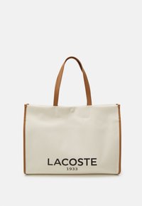 Lacoste HERITAGE  - Tote bag - natural/tan