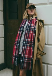 Next MIDWEIGHT REGULAR FIT - Schal - red check