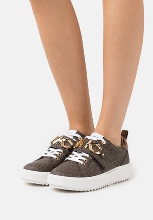 EMMETT STRAP LACE UP - Sneakers laag - brown