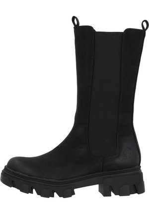 NIKOLOS - Plateaustiefel - black