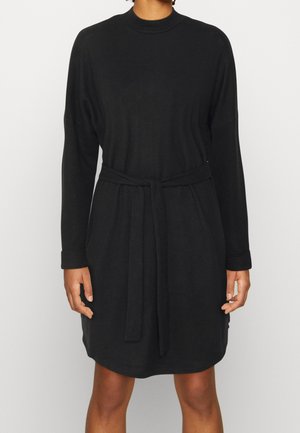 Gebreide jurk - black
