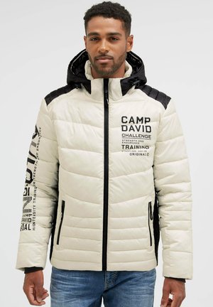 STEPP MIT COLOUR-DETAILS - Winter jacket - kitt