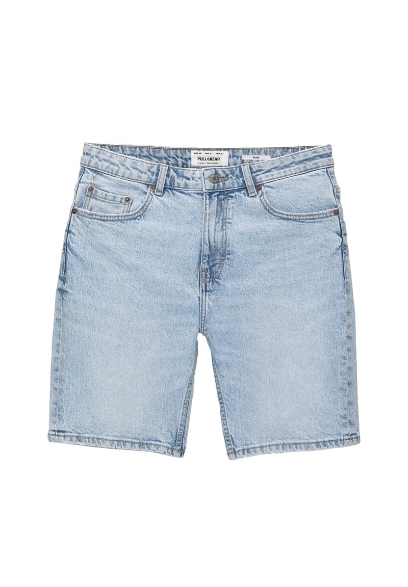 PULL&BEAR Jeansshort lichtblauw denim PULL&BEAR Jeansshort lichtblauw denim