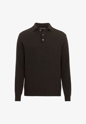 Oscar Jacobson PEPE - Pikeepaita - brown flannel