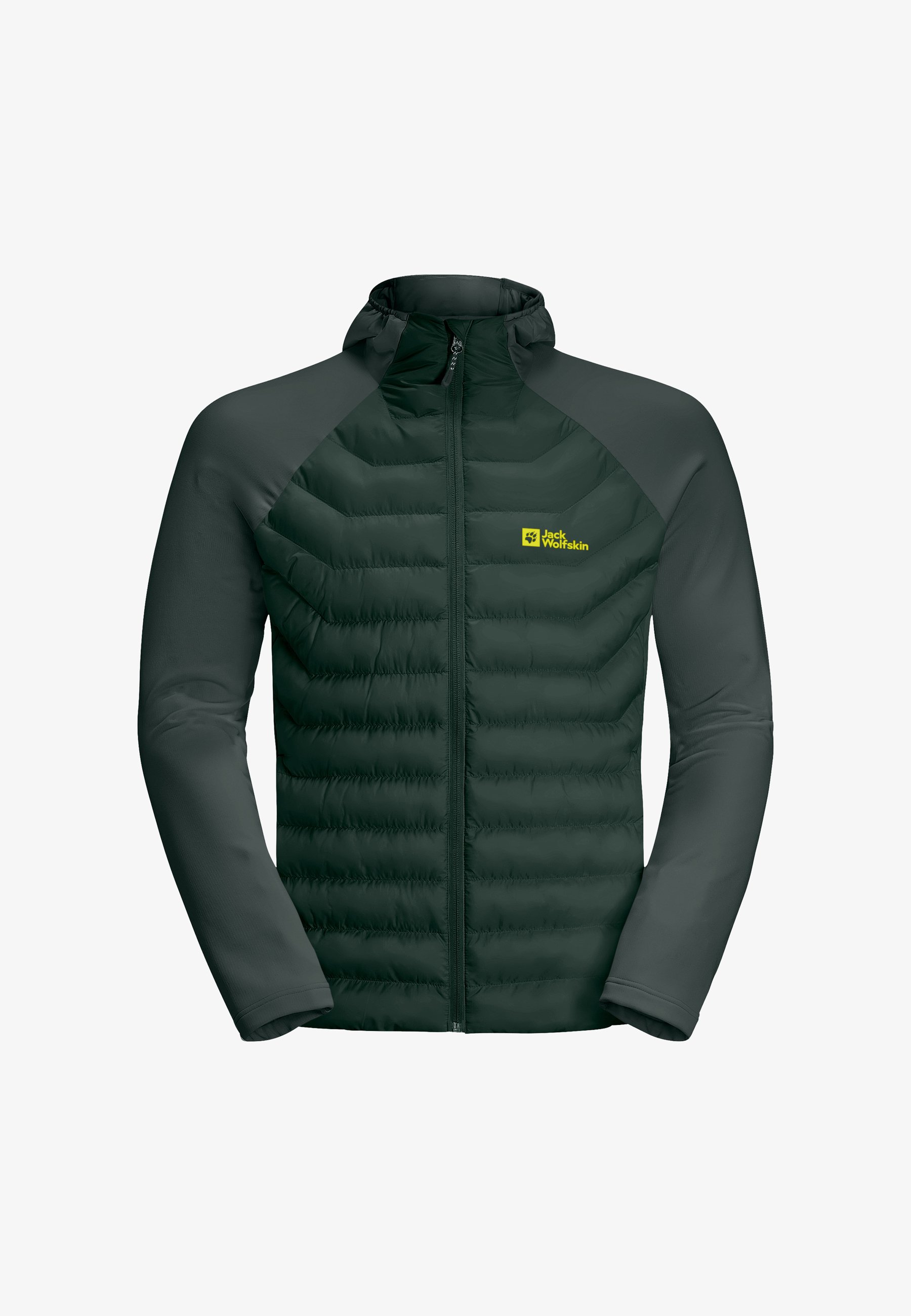 Jack Wolfskin ROUTEBURN PRO HYBRID Outdoorjacke black olive