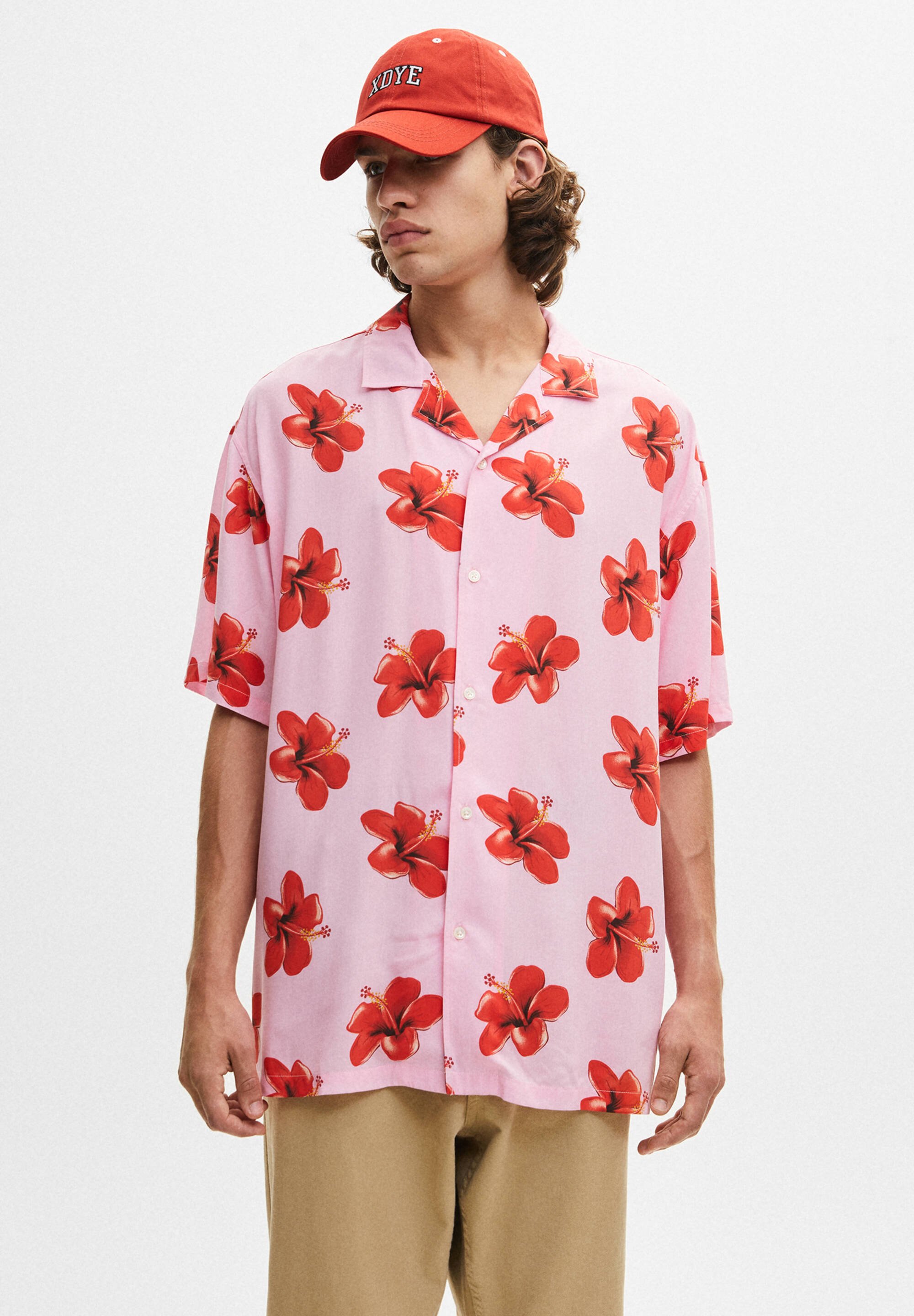 pull and bear hawaiian shirt