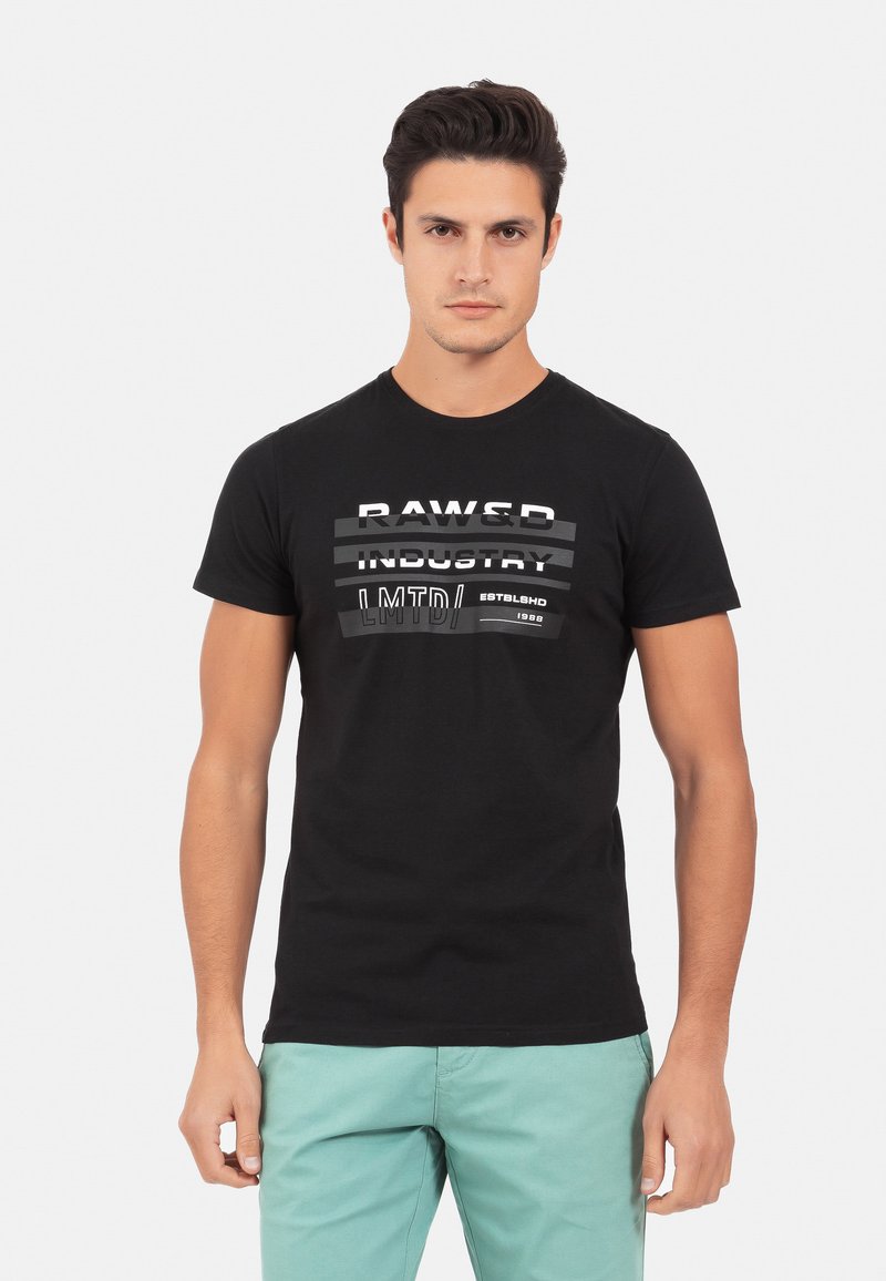 amds-jeans-t-shirt-med-print-black-svart-zalando-se