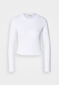 MONOGRAM BABY TEE - Topper langermet - white