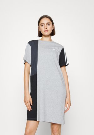 Vestito di maglina - medium grey heather/black/carbon