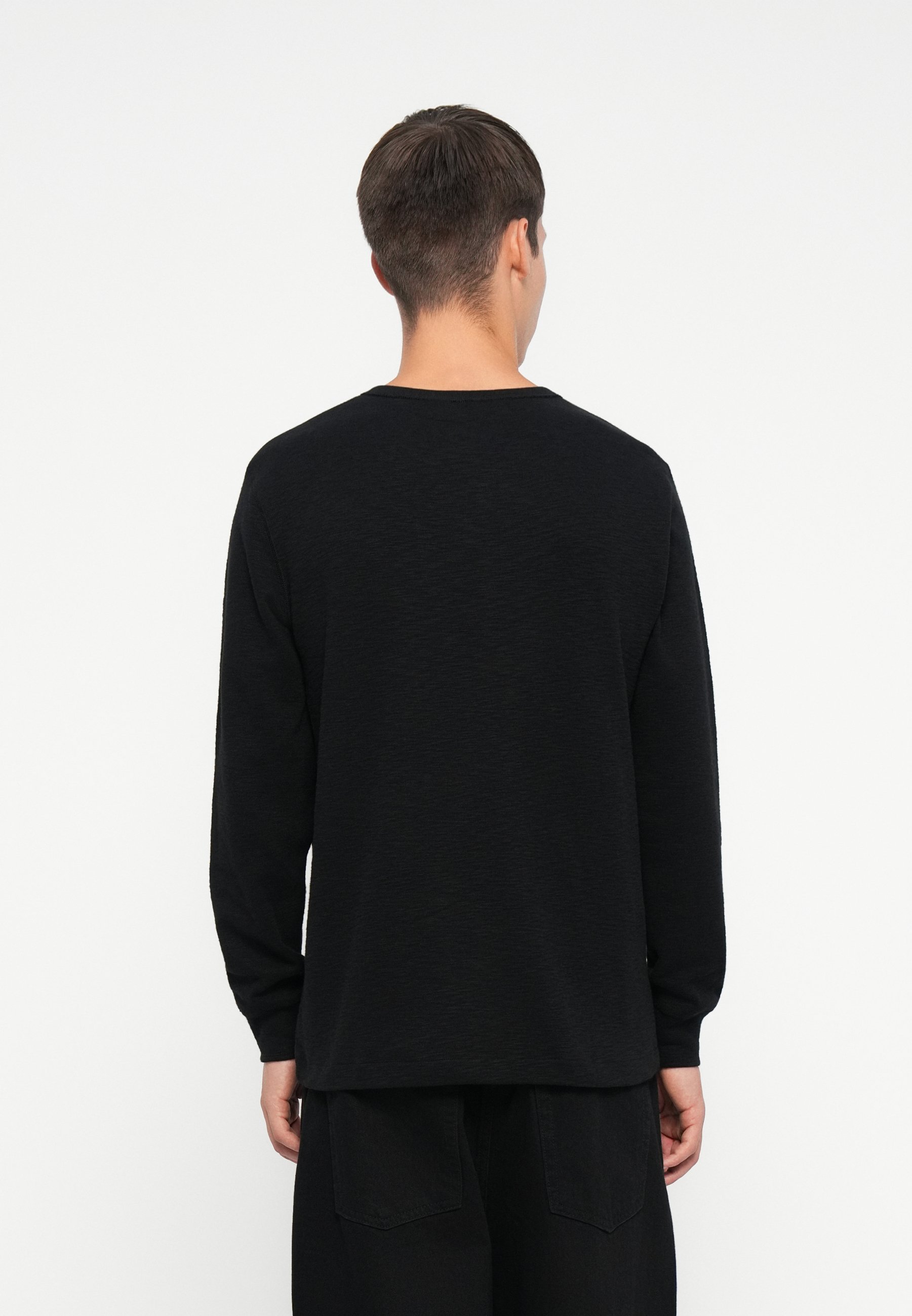 GAP HENLEY - Long sleeved top - true black/black - Zalando.co.uk
