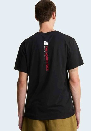 T-shirt con stampa - black