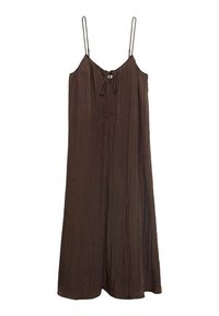 CREASED EFFECT  - Dnevna haljina - brown