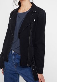 VILA Džínová bunda - black