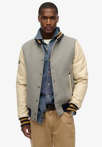 COLLEGE VARSITY  - Bomberjacks - dark grey marl