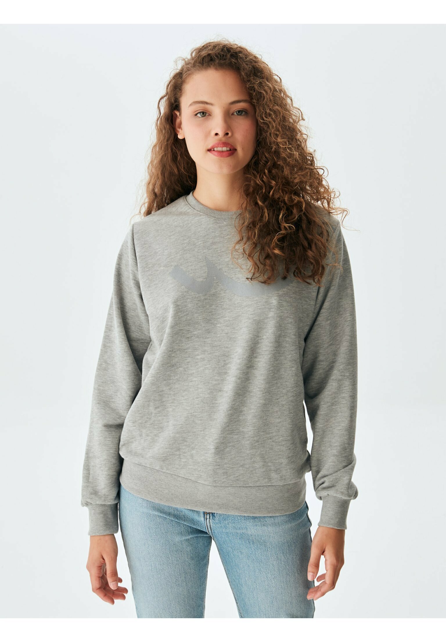 LTB DIFODI - Sweatshirt - Mid Grey/gris - ZALANDO.FR