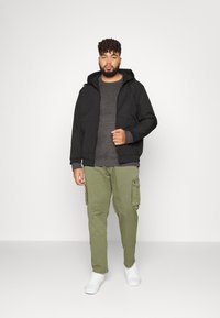 Only & Sons ONSKELVIN CREW NECK - Camisola - dark grey melange