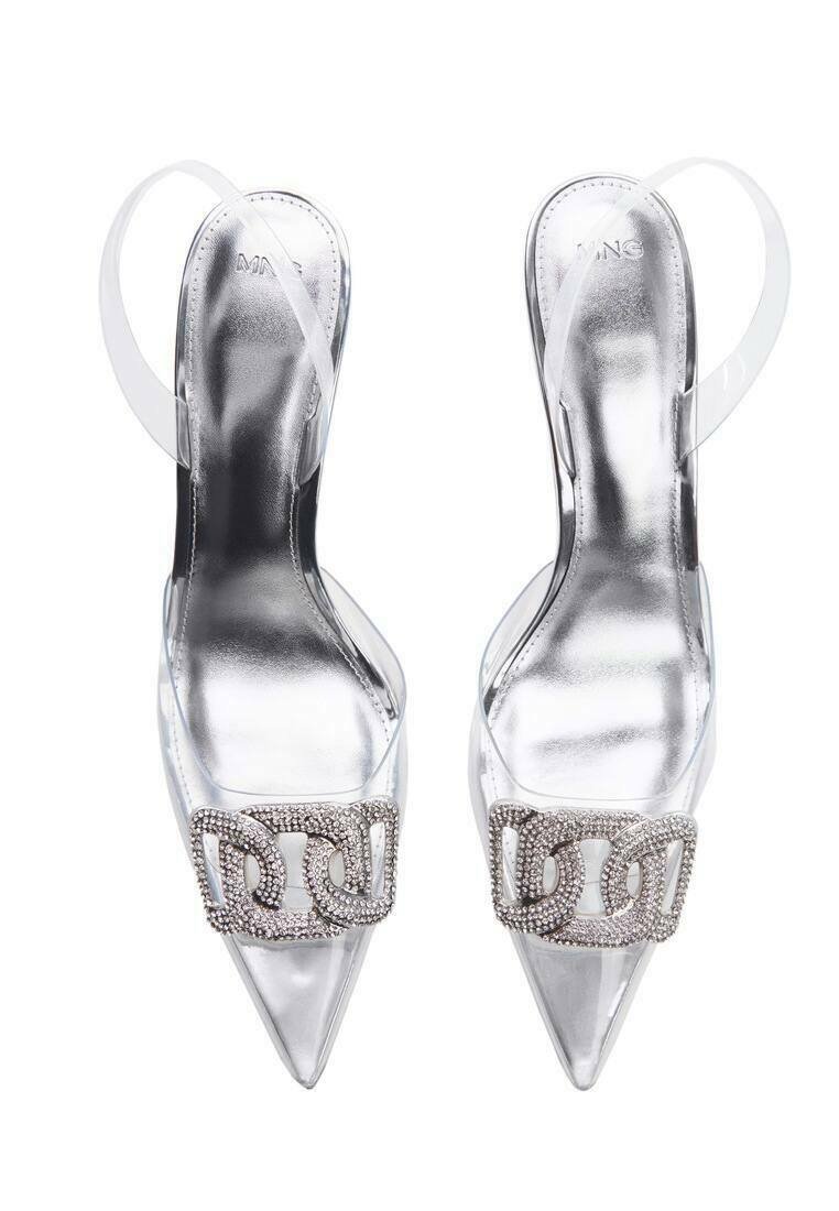 Mango PAUL - Klassieke pumps - zilver/zilverkleurig - Zalando.be