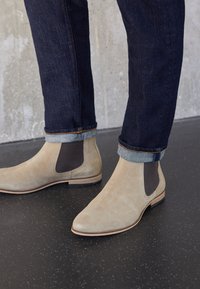 Zign LEATHER - Botines - sand