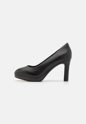 PAVONA COURT - Platåpumps - black