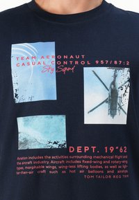 TOM TAILOR PHOTO PRINTED - T-shirts print - sky captain blue