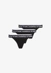 LOGO BRAZILIAN 3 PACK - Briefs - black