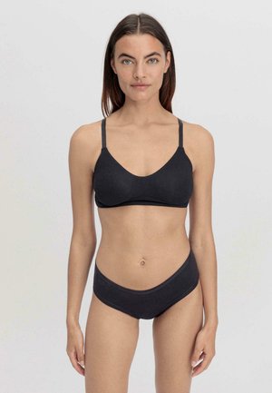 hessnatur Reggiseno a triangolo - schwarz