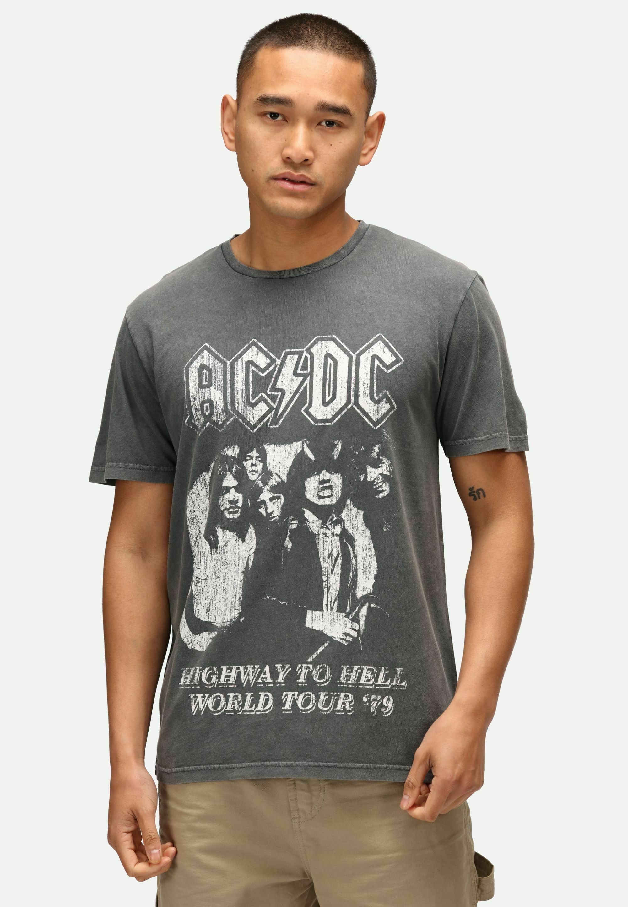 Camisetas Acdc Hombre Camiseta ACDC Highway To Hell Oficial Band