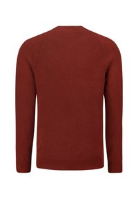 NO EXCESS ROUND NECK STRUCTURE AND SUPER SOFT TOUCH - Trui - orange red
