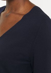 s.Oliver Stickad tröja - dark blue