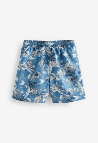 Next PRINTED REGULAR FIT - Uimashortsit - navy blue koi carp