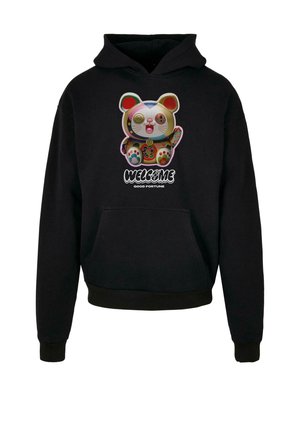 Jersey con capucha - black