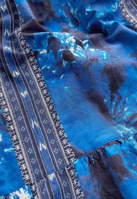 Next PUFF SLEEVE HALTER NECK REGULAR FIT - Maxikjoler - blue print
