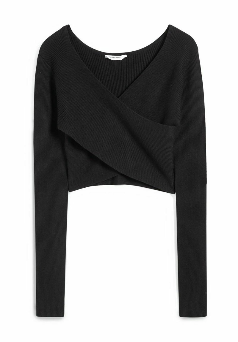 CLOCKHOUSE Trui gemêleerd zwart